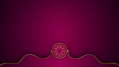 Şık dekoratif çerçeve tasarımı düğün modeli lüks arka plan sınırı lüks markalaşma ve davetiye için uygundur. Etkinlik, fragmanın adı sinematik konser açılışları, lüks sunumlar. 4K 3d