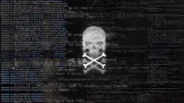 Yazılım güncellemesi. Teknoloji, programlama metaevren, algoritma ve ağ bilgileri. İkili Kod Programı kaynak kodu veya Hacker konsepti dijital teknoloji güvenliği, hackleme veya programlama