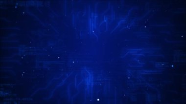 3D elektronik devre çipi, ileri teknoloji makine öğrenme ve yenilik dünyası, ilerleme, gelecek, modern, Ai teknolojisi. Yenilik geleceği. Yapay Zeka Ağı,