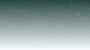 İkili kod ai fütürist soyut açık veri sistemi ikili bilgisayar verisi. Siberuzay Teknolojisi Yüksek hız hareketi, yapay zeka, makine öğrenmesi, büyük veri akışı derin siber uzay öğrenimi