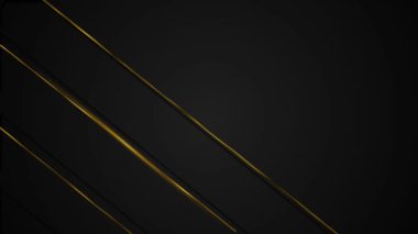 Soyut çizgiler moda altın lüks hatlar modern tasarım sahnesi altın sahne parıltısı animasyonu, spot ışıkları ve lüks altın ışık çizgisi. Parçacık kutlama ödülü töreni zarafet arkaplanı