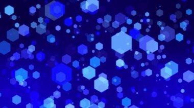 Hexagon fütüristik soyut geometrik teknoloji hareket arkaplanı. 3d altıgen şekiller sunum için minimum geometrik arkaplan oluşturur. Elektrik arkaplanı. Hi-Tech Teknoloji Bilimi örüntüsü