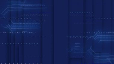 Devre Tahtası İşlemci Mikroçip, Gelişmiş Yüksek Bilgisayar Teknolojisi Elektronik Arkaplan. Soyut fütürist dijital işlemci, siber güvenlik endişeleri. Akıllı işlemci 3D 4K işliyor