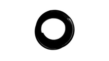 Mürekkep boyası fırça darbesi Grunge. Soyut elle boyanmış element. Dönüşüm. Maskeler maske takar, soldurur, mat eder, ortaya çıkar. Felç. Krom anahtar, mürekkep sıçraması, fırça darbesi, sıvı sanat, üst üste 4K