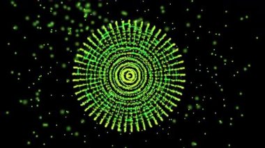 Optik yanılsama. Parçacık hareketi. 3 boyutlu görüntüleme. Kusursuz döngü.