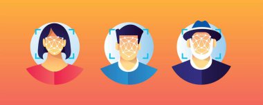 farklı insanlar yüz tanıma teknolojisi kullanıyorlar.