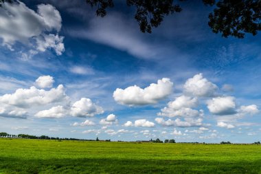 Hollanda, Giethoorn 'un sakin kanalları boyunca uzanan büyüleyici geleneksel Hollanda evi samanlı çatılar, canlı çiçek bahçeleri ve pitoresk ahşap köprüler ile süslenmiş.