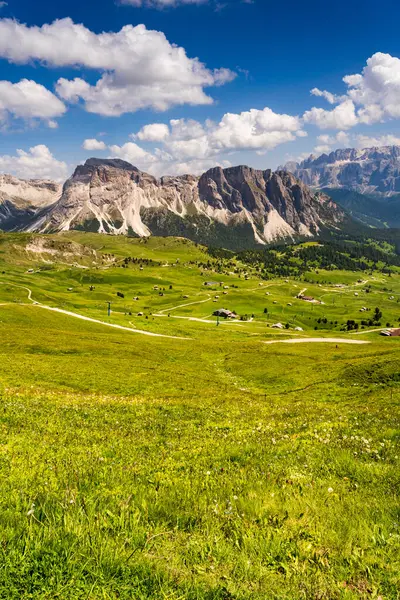  Odle Dağı 'nın tepeleri (Geisler Grubu), Seceda, Dolomitler, İtalya