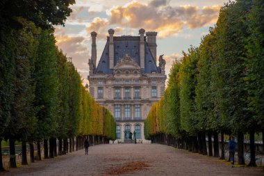 Sonbaharda Tuileries Bahçesi