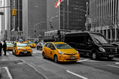 New York tipik taksisi