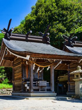  Shirasu Tapınağı - Takashima City, Shiga Bölgesi, Japonya 'da bir türbe