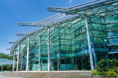 Nanjing 'deki botanik bahçesi.