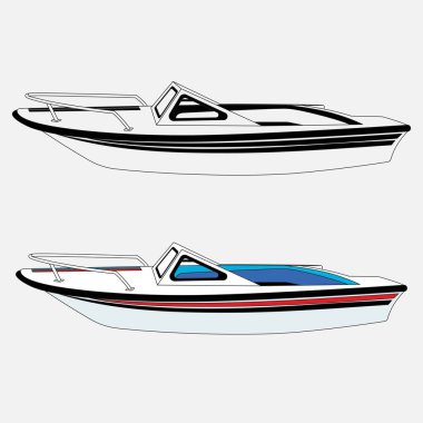 Tekne Vektör Hattı Sanat ResimleriName