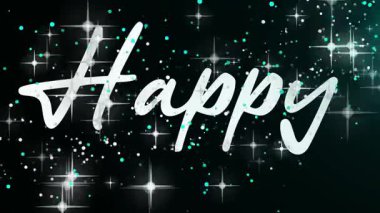 Anneler Günün kutlu olsun. Siyah arkaplanda harfler