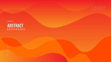 Soyut Kavisli Arkaplan - Turuncu Kırmızı. Duvar kağıdı, iniş sayfası, afiş, kaydırak arkaplan, arkaplan