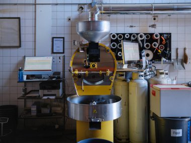 Kahve Kızartma Makinesi İç Ayrıntıları