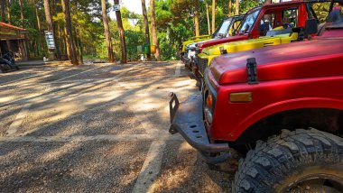 Jeep maceraya hazır..