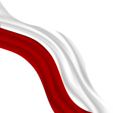 Kırmızı ve beyaz bayrak tasviri. Kırmızı ve beyaz bayrağın dalgalanması. Endonezya bayrağının resmi