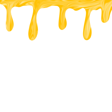 Eriyen bal tasviri. Bal damlalarının resmi. Tatlı bal tasviri. Arı balı çizimi 