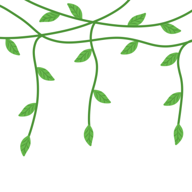 Tırmanan bir Liana bitkisinin resmi 