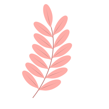 Basit bir yaprak çizimi. Minimalist yaprak çizimi. El yapımı yapraklar 