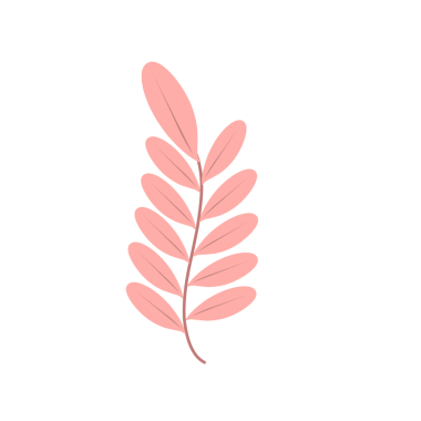 Basit bir yaprak çizimi. Minimalist yaprak çizimi. El yapımı yapraklar 