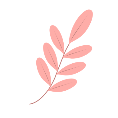 Basit bir yaprak çizimi. Minimalist yaprak çizimi. El yapımı yapraklar 