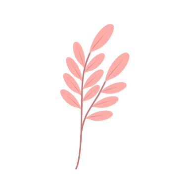 Basit bir yaprak çizimi. Minimalist yaprak çizimi. El yapımı yapraklar 