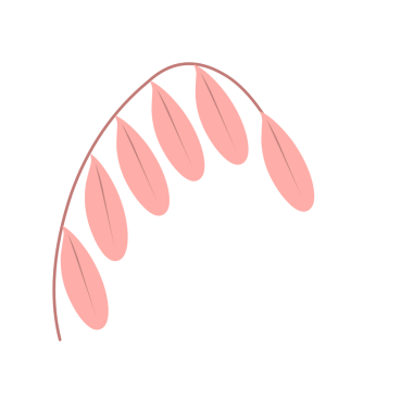 Basit bir yaprak çizimi. Minimalist yaprak çizimi. El yapımı yapraklar 