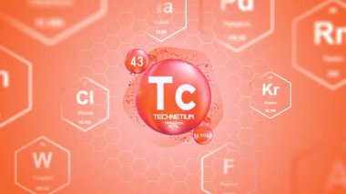 Teknetyum Periyodik Element Hücresi