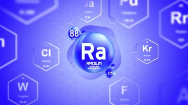 Radyum Periyodik Element Hücresi