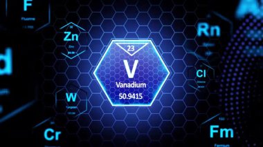 Vanadyum (V) Periyodik Element