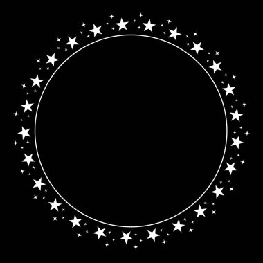 Yıldızlı Çember Çerçeve