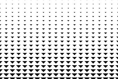 Üçgen yarım ton şablon vektör çizimi