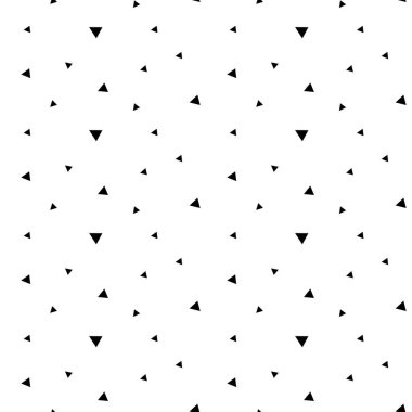 Üçgen desen kusursuz. Kapak, duvar kağıdı, tekstil için vektör illüstrasyonu yazdırılabilir