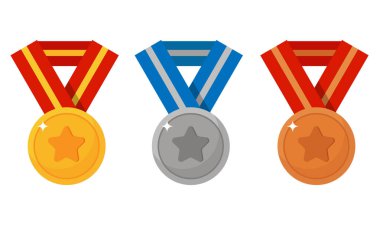 Madalyalar Altın Gümüş Bronz