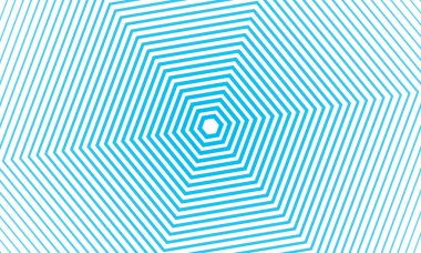 Mavi ve beyaz altıgen geometri arkaplanı