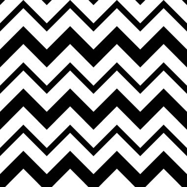 Tek renkli zik zag desenli. Vektör İllüstrasyonu