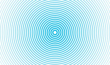 Mavi ve beyaz yarıçap geometri arkaplanı