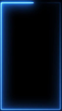 Siyah arka planda sevimli kırmızı kalp