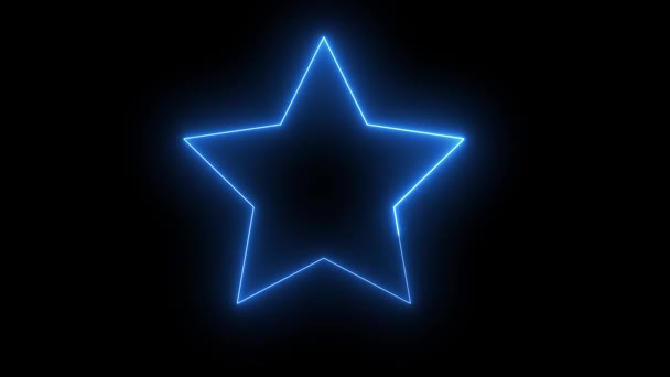 Анимация кругового неонового цикла