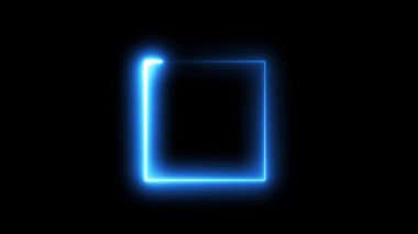 Kare parlaklık çizgi canlandırması