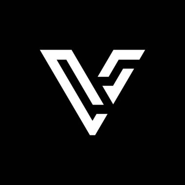 Yaratıcı markalar, girişimler ve dijital ajanslar için ideal V harfli canlı ve renkli bir vektör logosu..