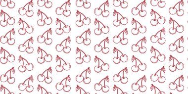 Dikişsiz kiraz desen arka plan