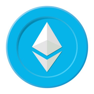 Şeffaf Arkaplanda Ethereum Para Sembolü, Ethereum Kripto Para Grafiği İzole Edildi