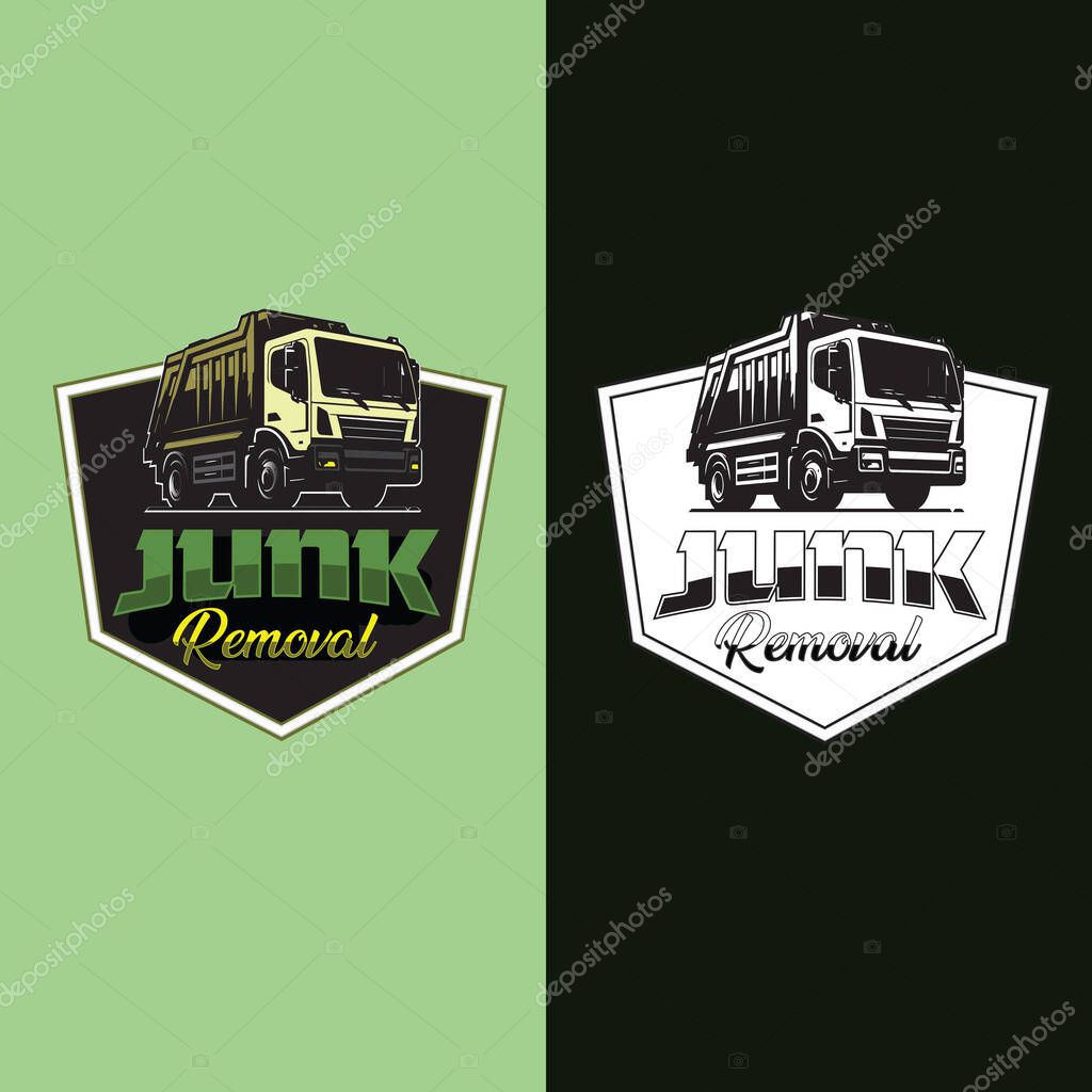 Junk Removal Company Logo Concept