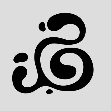 Siyah Sıvı G Alfabesinin Metin Efekti İlk Poster logosu Masa kurulumu, Dekorasyonu, Yazdırma, Yaratıcı Endüstri, Küçük İşletme, İmza