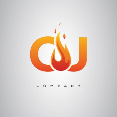 OU Yaratıcı Ateş Mektup Logosu Tasarımı