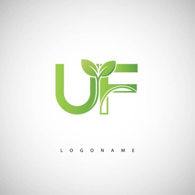 UF Yeşil Yaprak Logosu - Asgari Çevre Monogramı