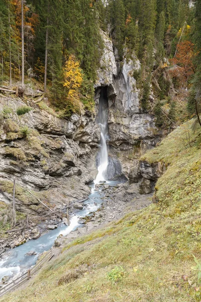 Naturskön Bild Vacker Bergsflod — Stockfoto